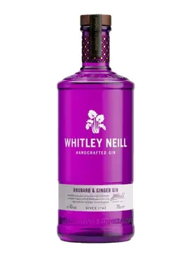 Whitley Neill Rhubarb & Ginger Gin 750ml bottle