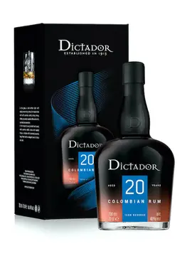Dictador Rum Aged 20 Years 700ml bottle