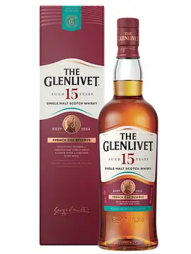 The Glenlivet French Oak 15 Year Old 750ml bottle