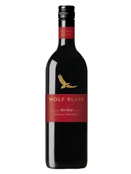 Wolf Blass Red Label Shiraz Cabernet 750ml bottle