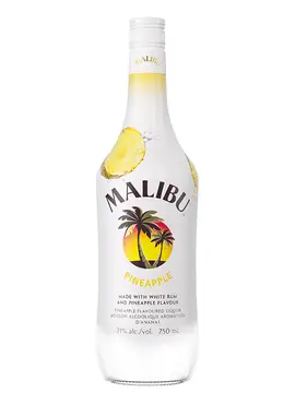 Malibu Pineapple Flavoured Rum 750ml bottle