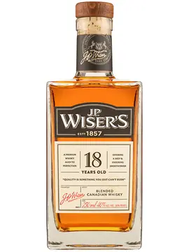 J.P. Wiser's 18 Yo 6/750 ml 750ml bottle