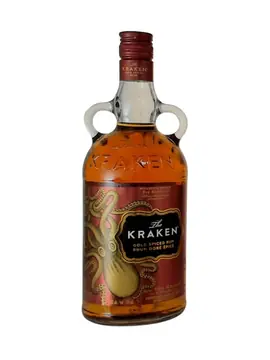 The Kraken Gold Spiced Rum 750ml bottle