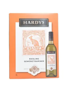 Hardys Stamp Riesling-Gewurztraminer 3L bottle