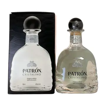 Patron Cristalino 750ml bottle