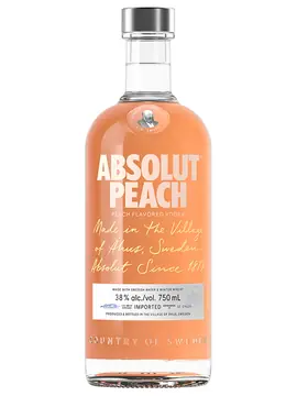 Absolut Peach 750ml bottle
