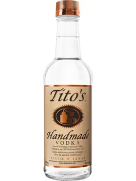 Tito's Handmade Vodka 375 ml 375ml bottle