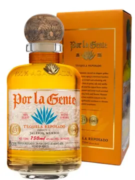 Por La Gente Tequila Reposado 750ml bottle