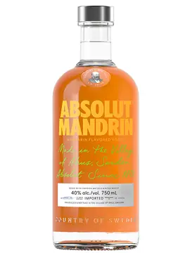 Absolut Mandrin 750ml bottle