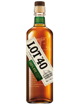 Lot No. 40 Rye Whiskey 750ml bottle