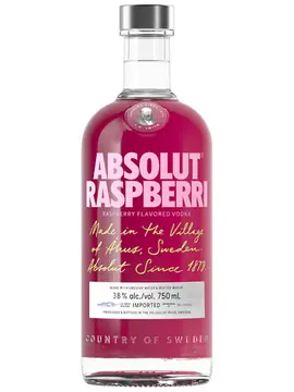 Absolut Raspberri 750ml bottle