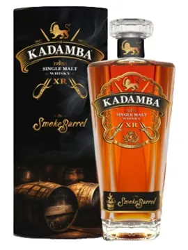 Kadamba Xr Smoke Barrel Single Malt 750ml bottle