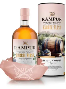 Rampur Barrel Blush - Single Malt Whisky 750ml bottle
