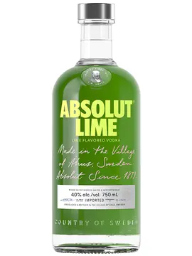 Absolut Lime 750ml bottle