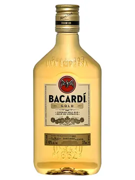 Bacardi Gold Rum 375ml bottle