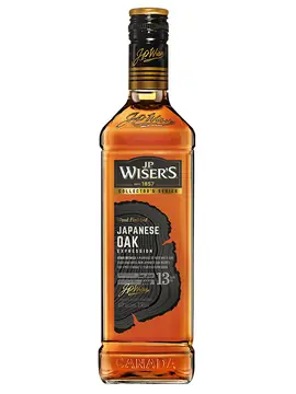J.P. Wiser's Japanese Oak Whisky 750ml bottle