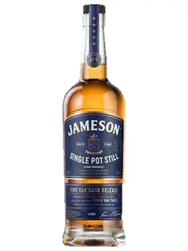 Jameson Single Pot Five Oak Cask Release 750ml bottle