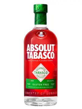Absolut Tabasco 750ml bottle