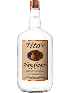Tito's Handmade Vodka 1750 ml 1.75L bottle