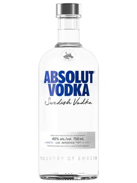 Absolut 750ml bottle