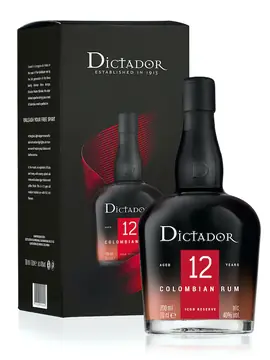 Dictador Rum Aged 12 Years 700ml bottle