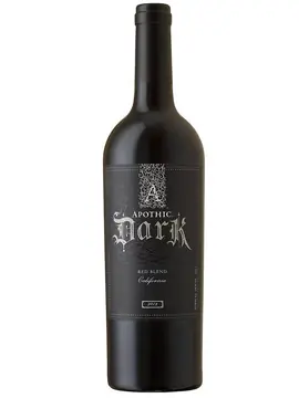 Apothic Dark 750ml bottle