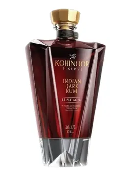 Kohinoor Reserve Indian Dark Rum 700ml bottle