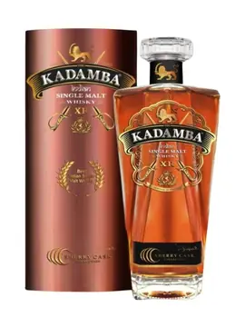 Kadamaba Sherry Cask Indian Single Malt 750ml bottle