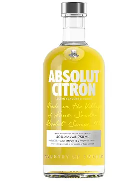 Absolut Citron 750ml bottle