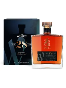 J.P. Wiser's Decades Series 28 Year Old 750ml bottle