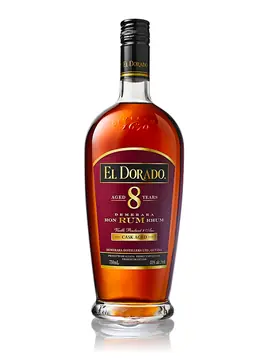 El Dorado 8 Year Old Rum 750ml bottle