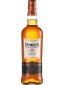 Dewar's 12 Yr Double Aged 750ml bottle