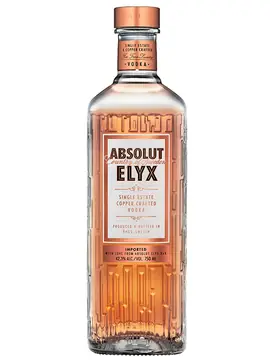 Absolut Elyx 750ml bottle