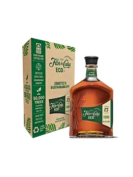 Flor De Cana Eco 15 Yo 750ml bottle