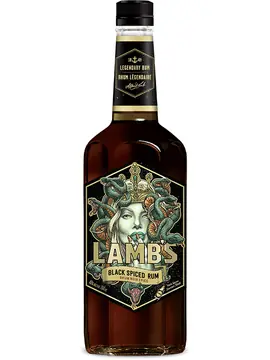Lamb's Black Spiced Rum 750ml bottle