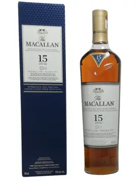 The Macallan Double Cask 15 Repack 750ml bottle