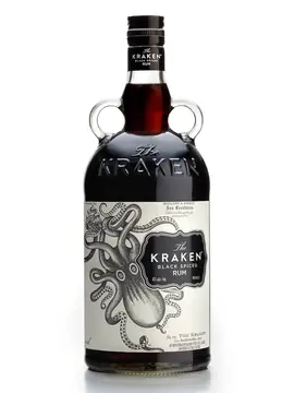 The Kraken Black Spiced Rum 1.14L bottle