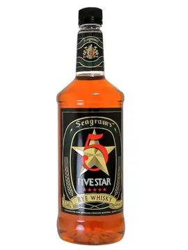 Seagram's Five Star 1.14L bottle