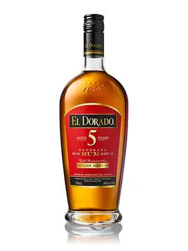 El Dorado 5 Yr Old Rum 750ml bottle