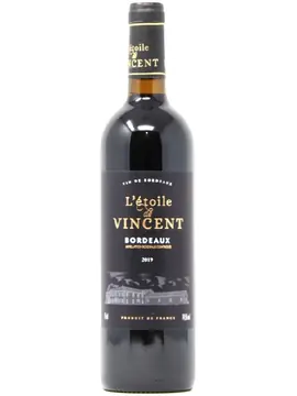 Etoile De Vincent Bordeaux Rouge 750ml bottle