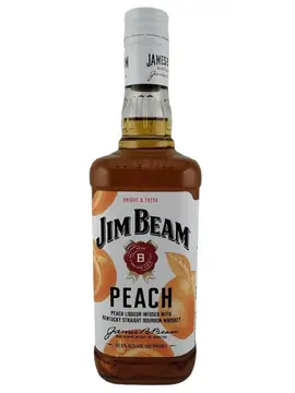 Jim Beam Peach (32.5%) 750ml bottle