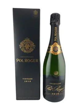 Pol Roger Vintage Black Foil 2018 750ml bottle