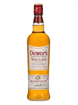 Dewar's White Label Scotch Whisky 750ml bottle