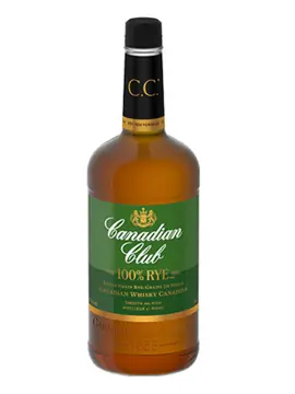 Canadian Club 100% Rye 1.14L bottle