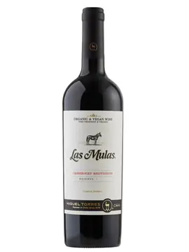 Torres Chile Las Mulas Organic Cabsv 750ml bottle