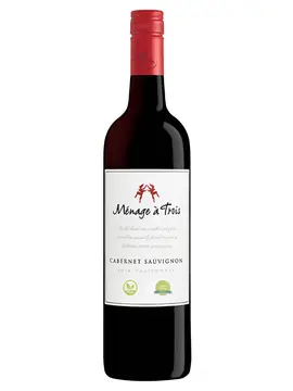 Menage A Trois Cab Sauvignon 750ml bottle